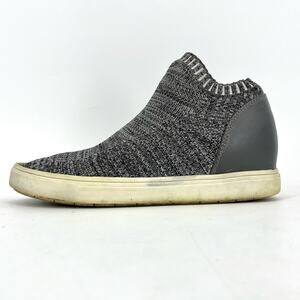 Women's Brash Elisha Knit‎ Fashion wedge Sneakers No Laces Slip-On Gray Size 10